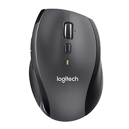 Logitech Marathon M705 – kabellose Maus (für Notebook/Computer mit 3 Jahren Batterielebensdauer) einfarbig