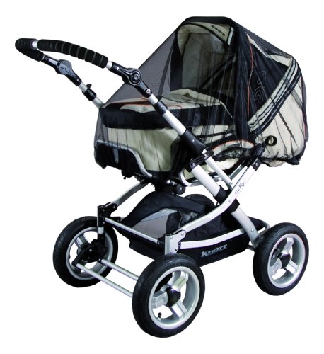 Sunnybaby 10359 – Universal-Insektenschutz passend für Kinderwagen, Sportwagen, Jogger und Reisebett, schwarz