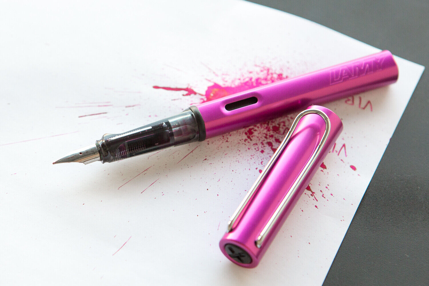 LAMY Füllhalter AL-star pink Special Edition